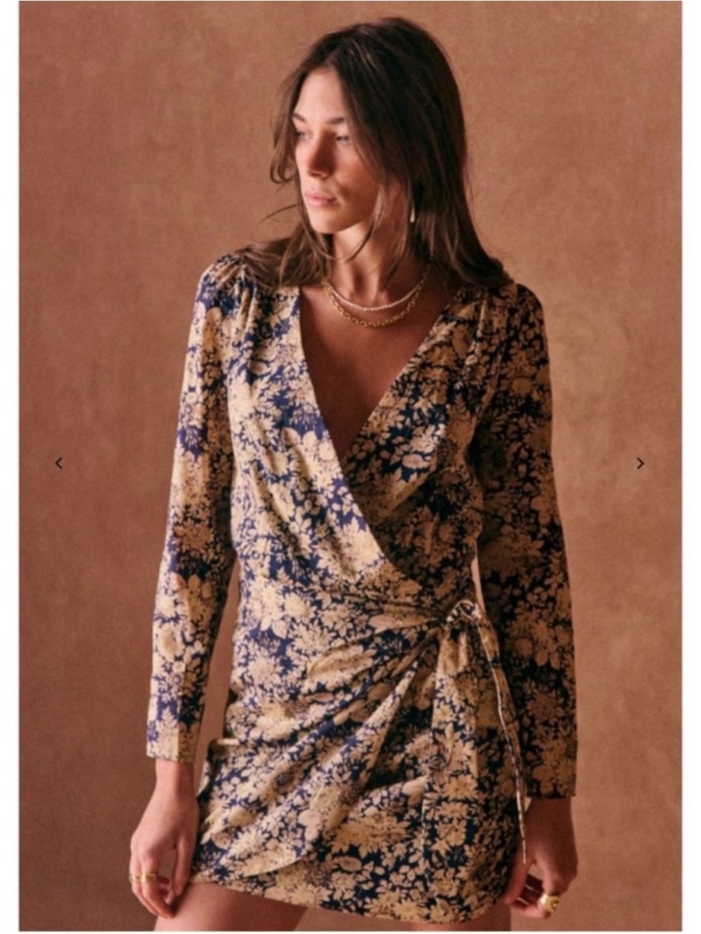 Sezane Noemia mini Dress Country Flowers - Size 38